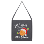 "All I Want for Christmas is Bitcoin" ﻿Classic Tote Bag