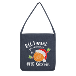 "All I Want for Christmas is Bitcoin" ﻿Classic Tote Bag